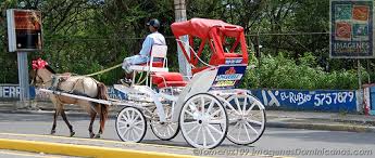 Resultado de imagen para fotos de coches y caballos en el monumento de santiago de los caballeros