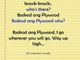 knock knock tagalog | Tumblr via Relatably.com