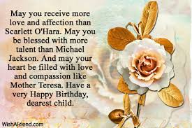 Birthday Wishes For Son via Relatably.com