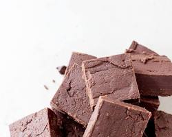 Image of ThreeIngredient Fudge