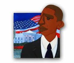 Artist, Patricia Stewart sent this Obama art: OBAMA Patricia Stewart. I guess I&#39;d better finish mine. Barack_obama_sample_unfinished_20_2 - 6a00e54f195bd88834010535c14976970c-320wi