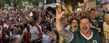 ¡Locura en Lima! Hinchas de Flamengo toman la Calle de las Pizzas
