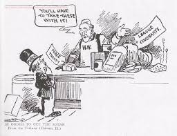 The Treaty of Versailles required Germany to pay war reparations ... via Relatably.com