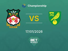 Wrexham x Norwich City Palpite: Prévia e Análise da Partida | Championship 17-01-2026