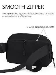 Unisex Mini Fanny Pack, 1L Everywhere Belt Bag for Women Men, Small Crossbody Bags Waist Pouch with Adjustable Strap for Workout Running Traveling Hiking | Waist Packs - Amazon.com