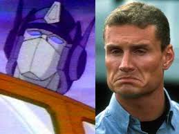 Look no further than David Coulthard… Transformers: David Coulthard vs Optimus Prime. David Coulthard – More than Meets the Eye! - david-coulthard-vs-optimus-prime
