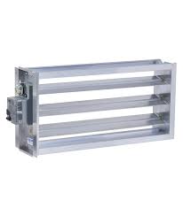 EWC Controls 14X14 ND Motorized Damper Power Open/ Power Close