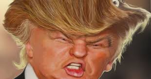 Resultado de imagem para donald trump caricature