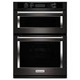 KitchenAid in. Single Electric Wall Oven Self-Cleaning with