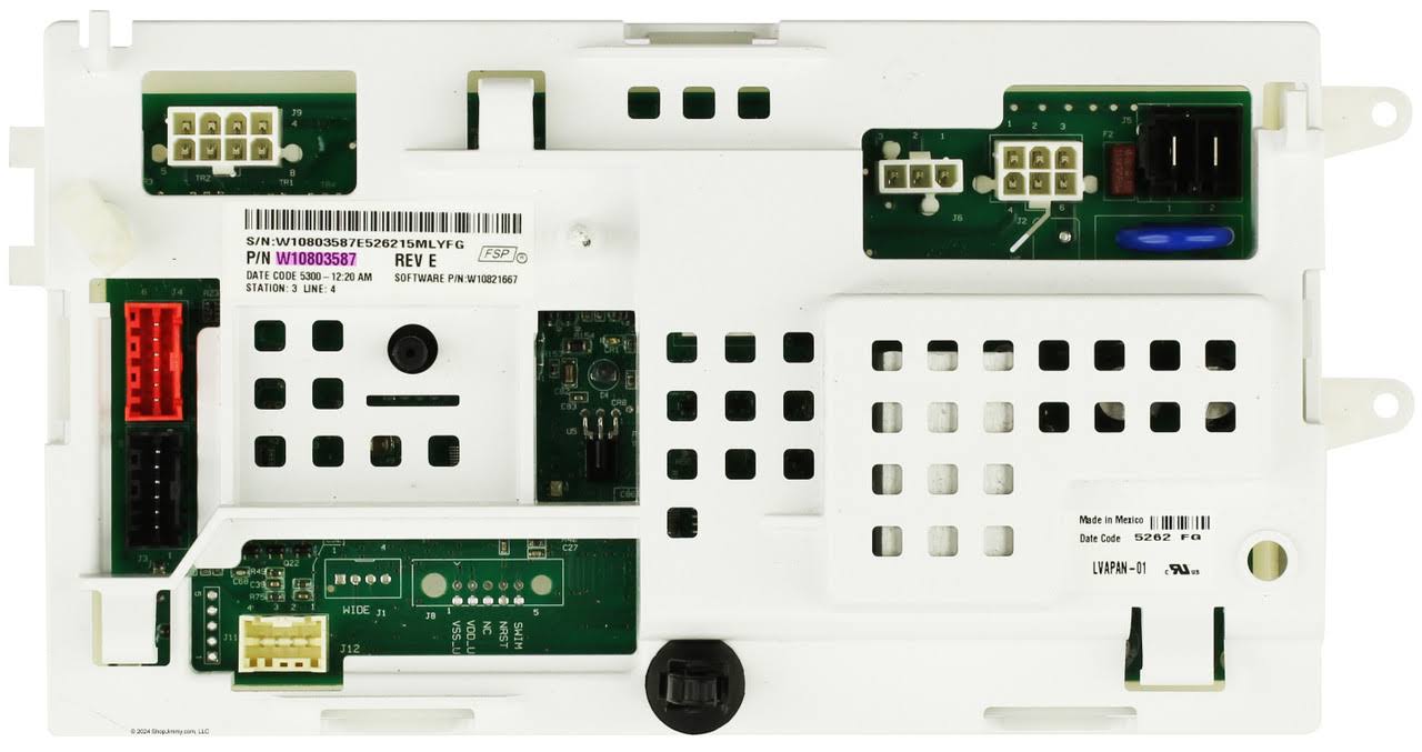 Maytag Whirlpool Washer W10803587 Control Board MVWC555DW1