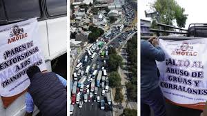Paro de transportistas de AMOTAC: bloqueos que pueden afectar CDMX y Edomex este 24 de junio