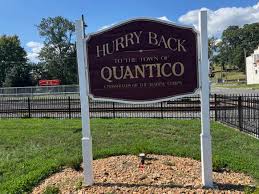 Surrounded by Quantico, a tiny town braces for Trump’s talk with top generals