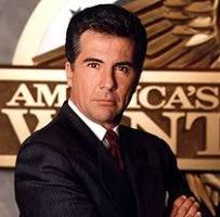 Robert Stack, Unsolved Mysteries John Walsh, America&#39;s Most Wanted - walsh