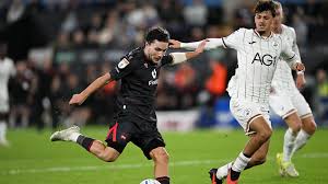 Swansea stay unbeaten but are frustrated by Wrexham in Welsh derby — BBC