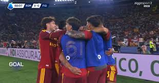 Malen maakt hattrick voor AS Roma