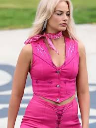 Margot Robbie Barbie Pink Vest