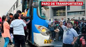 ¡Paro de Transportistas! ¿Caos en Lima este 21 de Agosto? ¡Entérate Aquí!