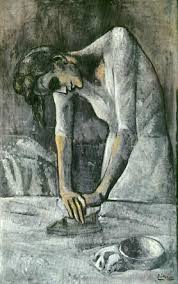 Woman Ironing