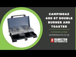 Campingaz 400 ST | High Performance Double Burner & Toaster ...