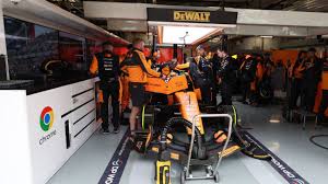 McLaren drivers Lando Norris and Oscar Piastri stuck at Chinese GP