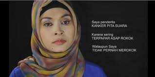 Image result for foto korban rokok