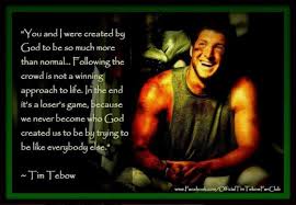 Best Tim Tebow Quotes. QuotesGram via Relatably.com