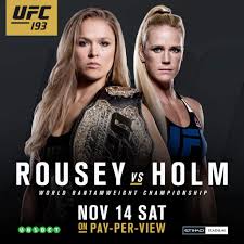 Resultado de imagem para UFC 193 - MMA NA AUSTRALIA