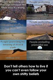 Sums it up pretty well… | Gay Marriage, The Bible and Pork Cutlets via Relatably.com