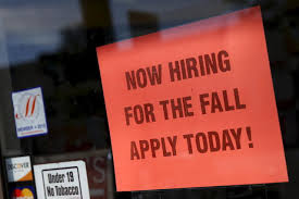 Job openings fall to lowest level since January 2021