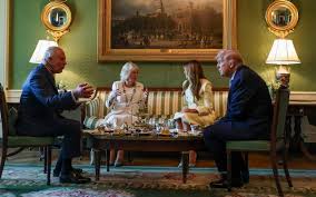 After the chaos, a cup of tea: King keeps calm and carries on with the Trumps