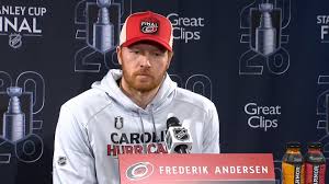 Hurricanes goalie has been rock on road to Stanley Cup