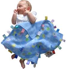 Résultat de recherche d'images pour "taggy blanket"