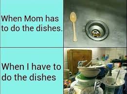 Washing Dishes | Funny Pictures, Quotes, Memes, Funny Images ... via Relatably.com