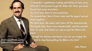 John Cleese&#39;s quotes, famous and not much - QuotationOf . COM via Relatably.com