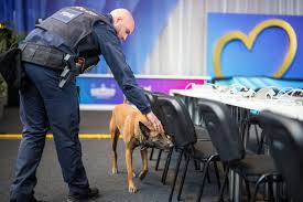 Stadthalle nun abgeriegelt