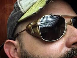 Leather SideShields for aviator style sunglasses. - Product from Etsy