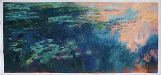 Le Bassin aux nymphéas, reflets de nuages