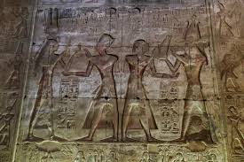 Scene from abydos temple in madfuna egypt | Premium PH๏τo