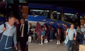 Aterriza Portugal con pasión mundialista en Aeropuerto de Cancún