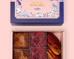 Lezzetli yılbaşı hediyeleri resmi