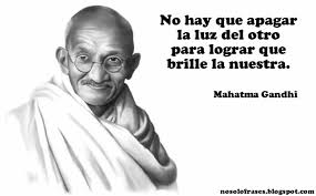 Resultado de imagen de mahatma gandhi dia de la paz