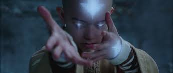 ... the fateful event where everyone bowed to him and he ran away instead of bowing back. - Film_-_Avatar_Aang