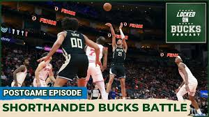 Shorthanded Bucks FIGHT On: Dieng, Nance, Ryan & Sims Notch Career Performances in Loss to Rockets