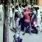 Drunk Bengaluru Seen Hitting Bike