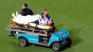 Young out for season, but avoids serious injury after 'terrifying' collision with McLean