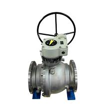 China Turbine Control Trunnion Steam Ball Valve ...