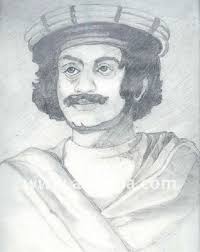 Raja-RAM <b>Mohan Roy</b> Skizze - Raja_Ram_Mohan_Roy_Sketch