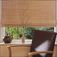 Woven roman blinds