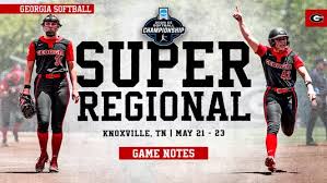 10th-Seeded Bulldogs to Face Seven-Seed Tennessee in Super Regional this Weekend