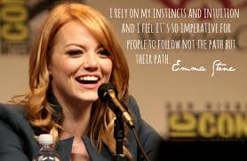 Emma Stone Famous Quotes. QuotesGram via Relatably.com